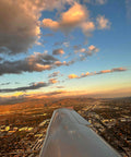 Discovery Flight over Los Angeles Hand On